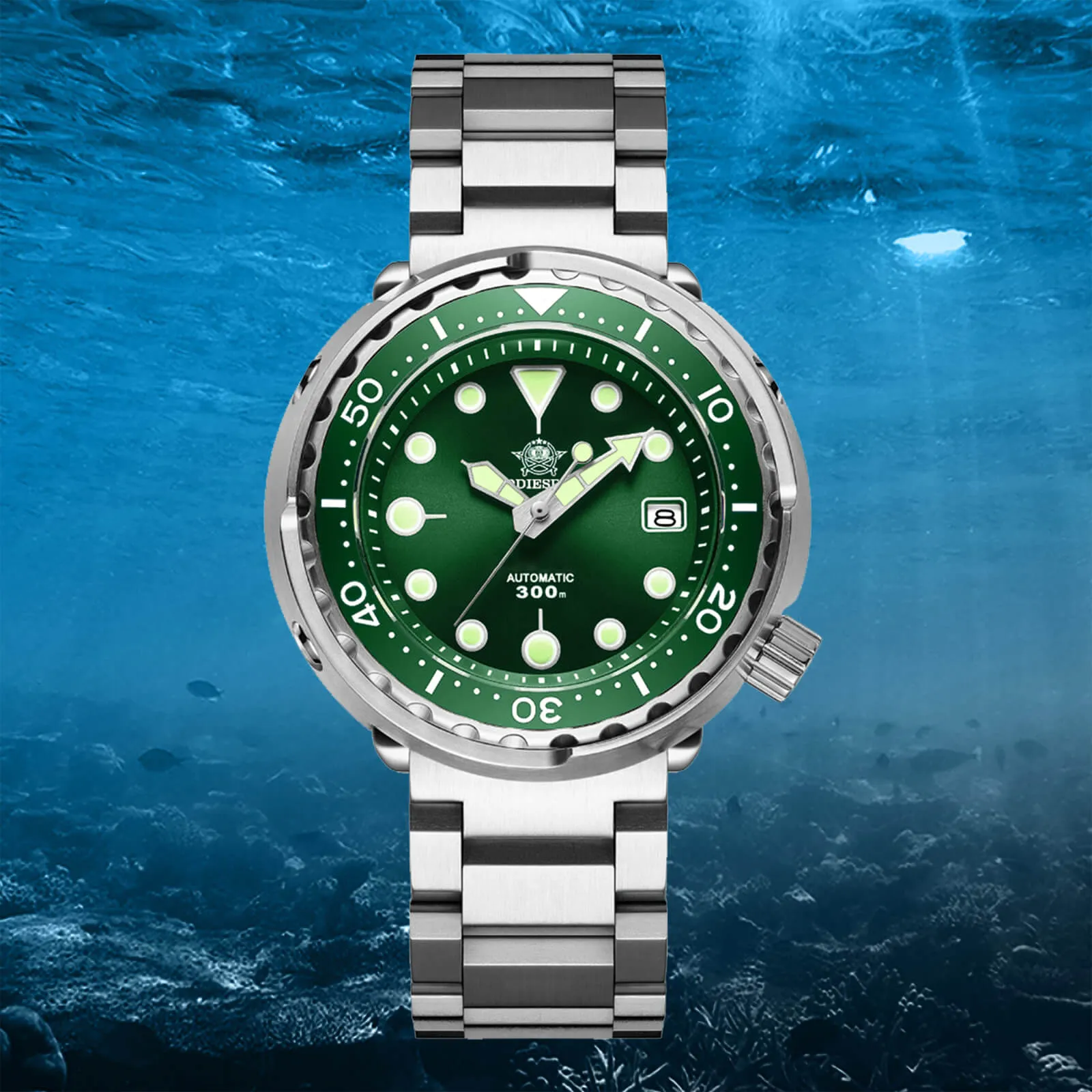 ★Weekly Deal★ADDIESDIVE® Tuna 300M Automatic Diver Watch Tuna Diver 3Colors ( MY-H5)