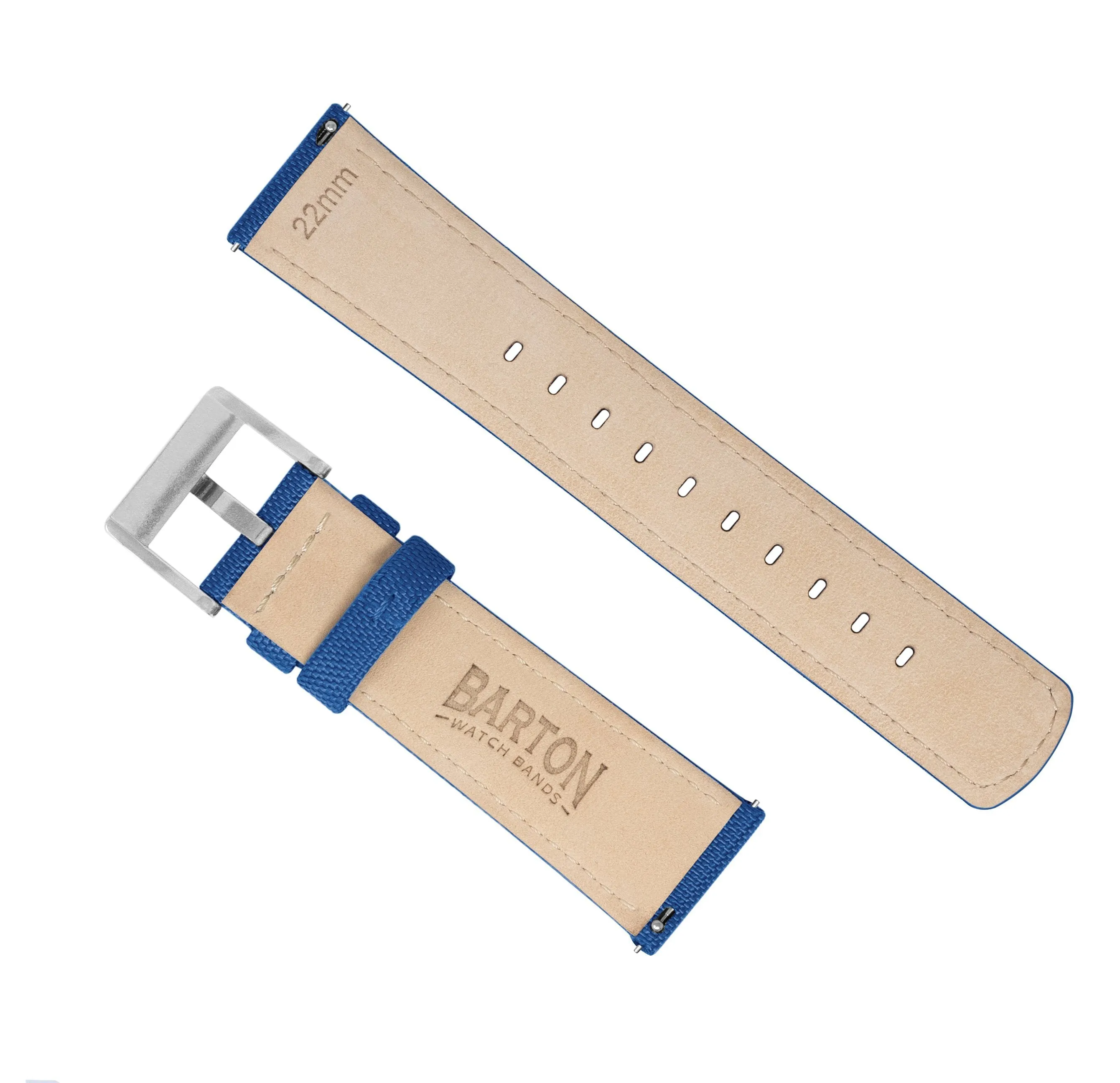 Withings Nokia Activite And Steel Hr Sailcloth Quick Release Royal Blue Watch Band