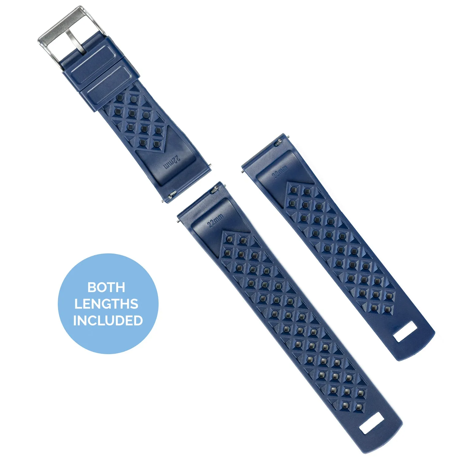 Withings Nokia Activite And Steel Hr Tropical Style Navy Blue Watch Band