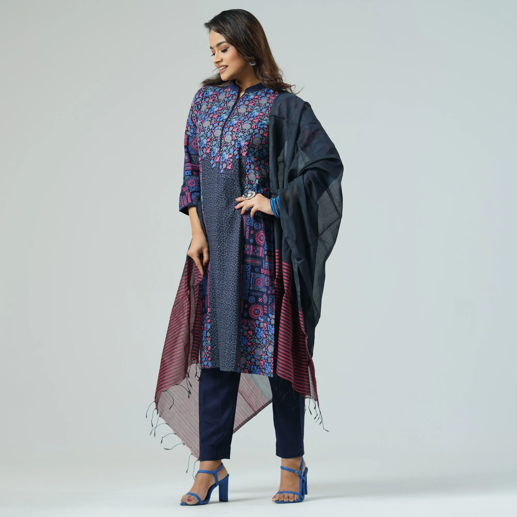 Women’s Embroidered Three-Piece Set