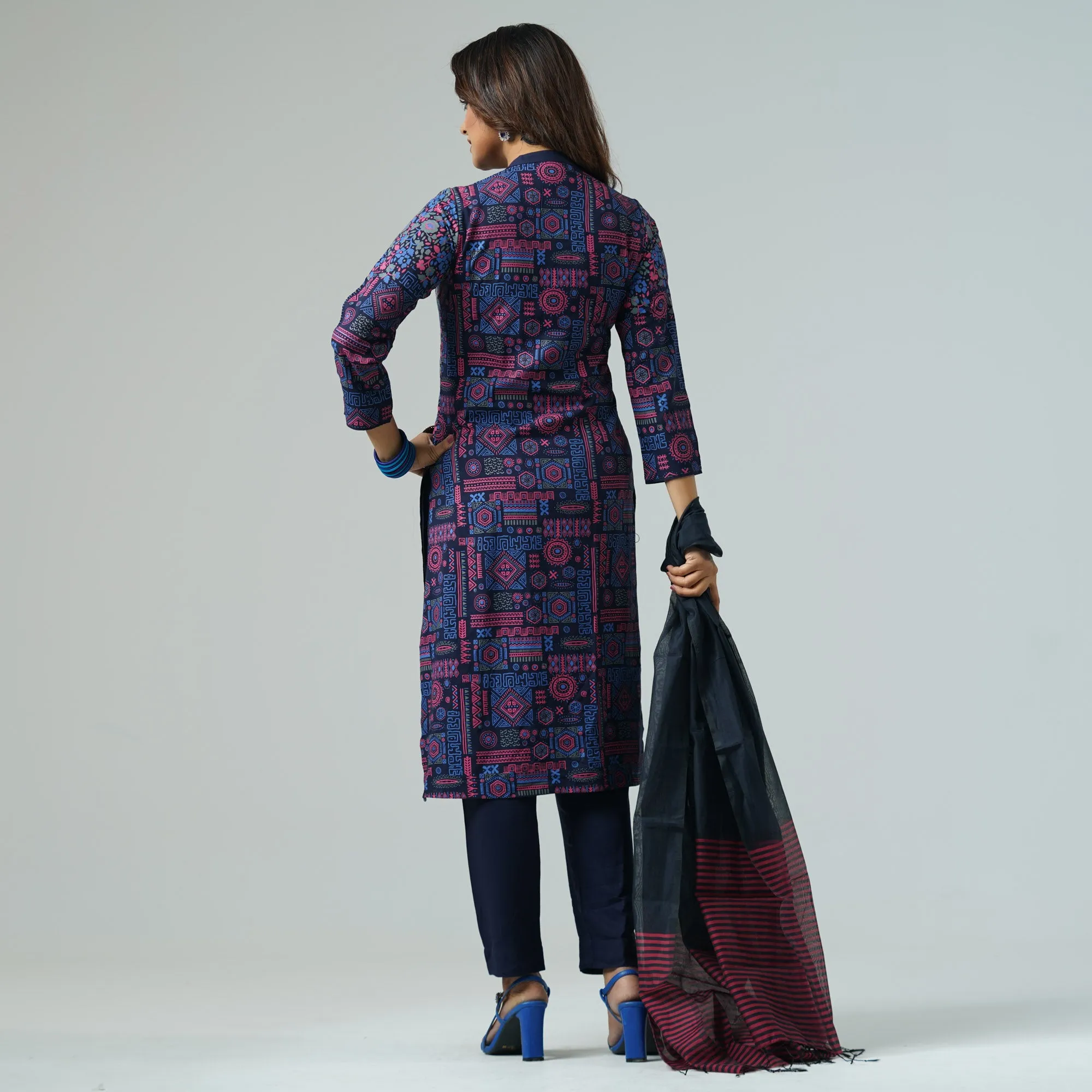Women’s Embroidered Three-Piece Set