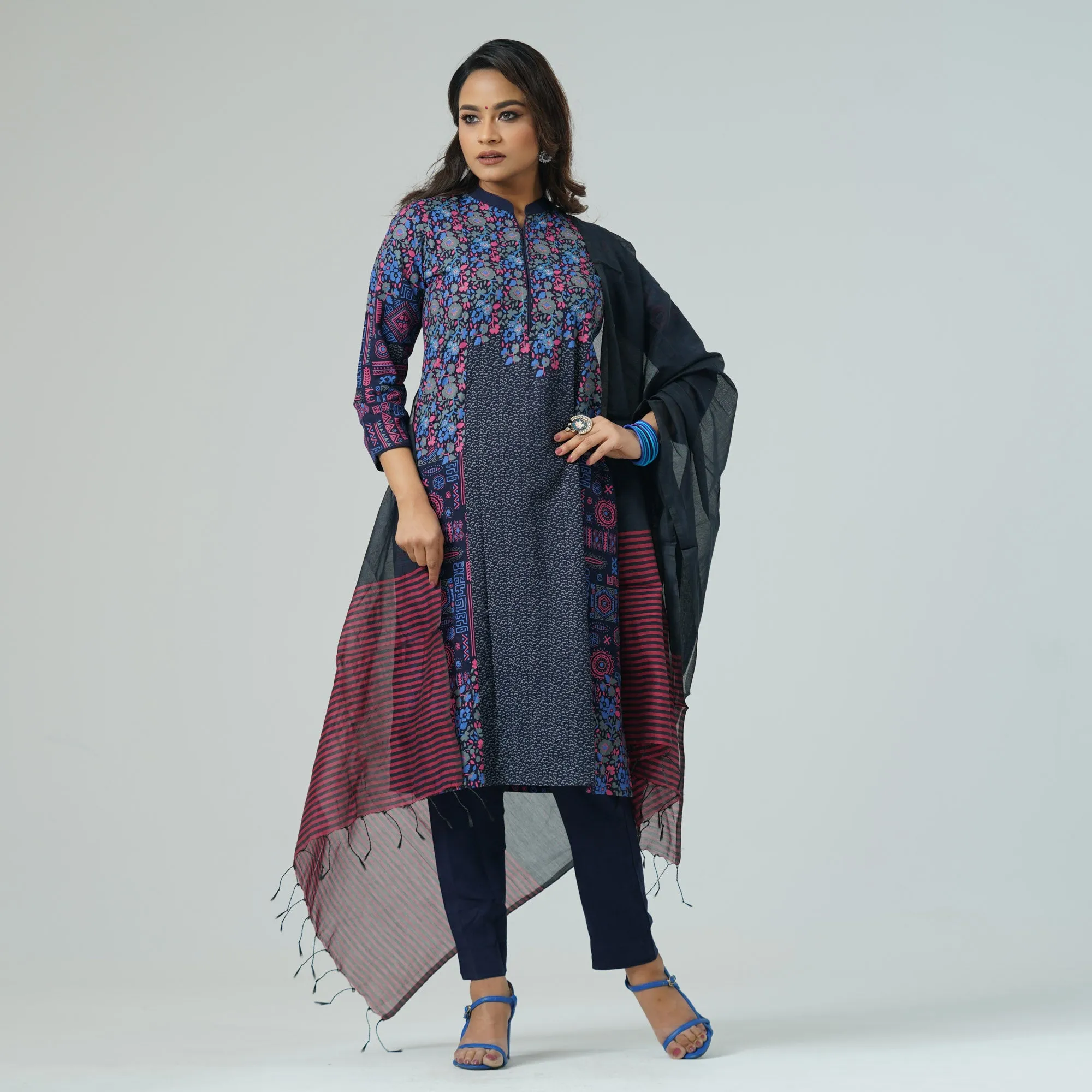 Women’s Embroidered Three-Piece Set