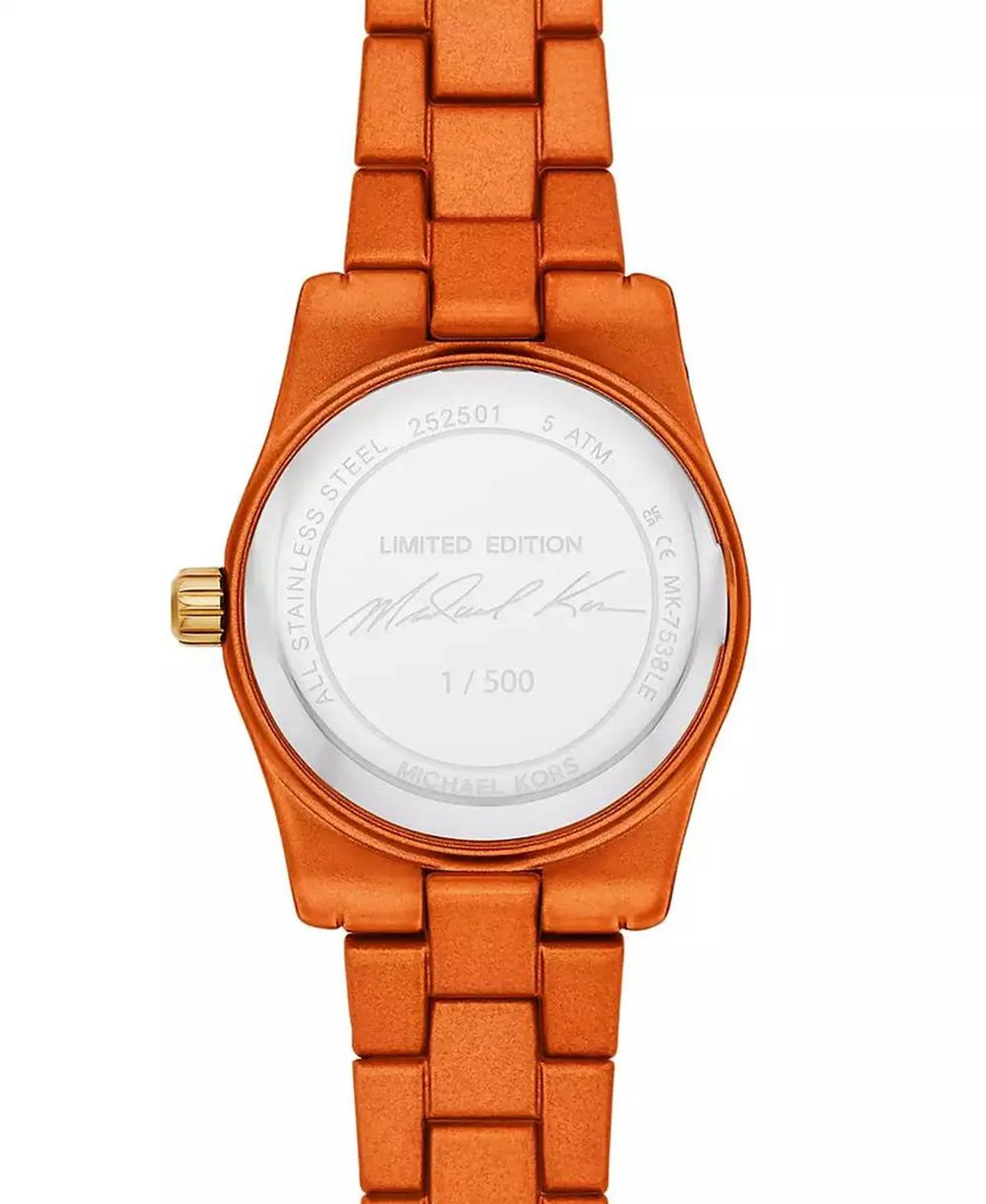 Women's Limited-Edition Lexington Three-Hand Orange Stainless Steel Watch, 26mm