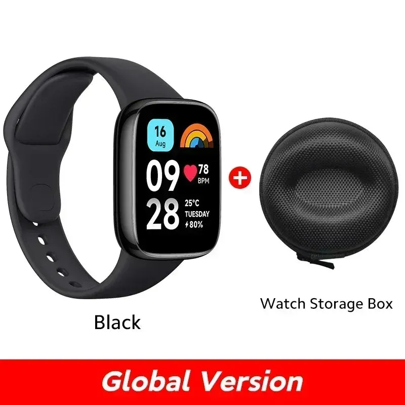 [World Premiere] Xiaomi Redmi Watch 3 Active1.83'' LCD Display Blood Oxygen Heart Rate Bluetooth Voice Call 100  Sport Modes