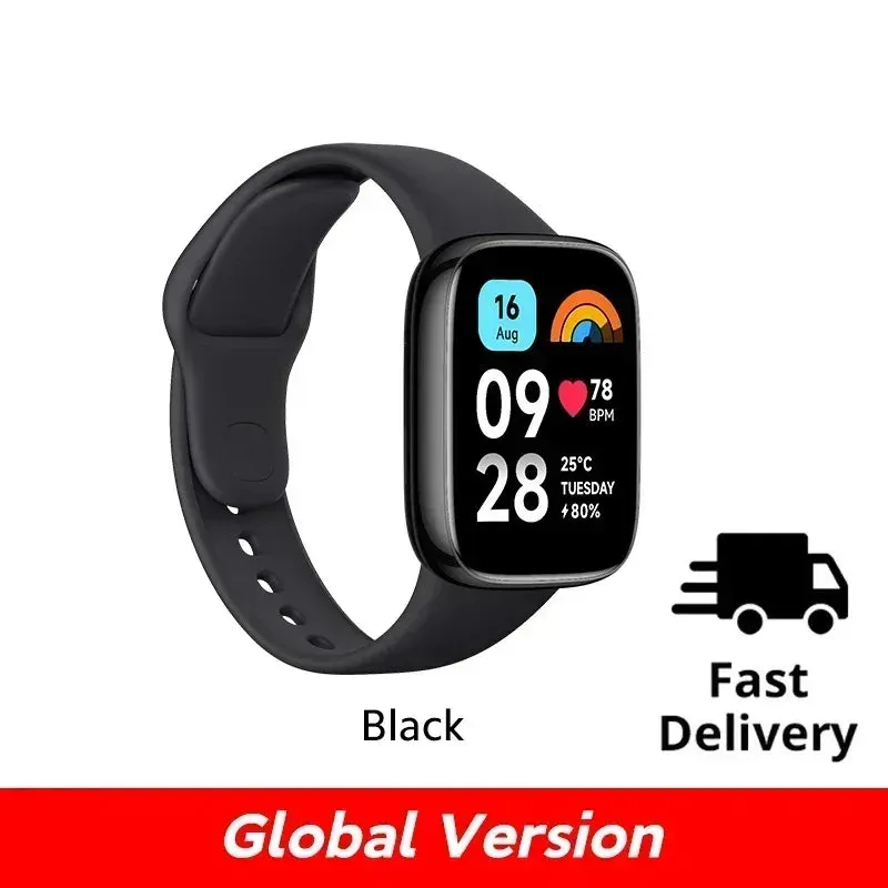 [World Premiere] Xiaomi Redmi Watch 3 Active1.83'' LCD Display Blood Oxygen Heart Rate Bluetooth Voice Call 100  Sport Modes