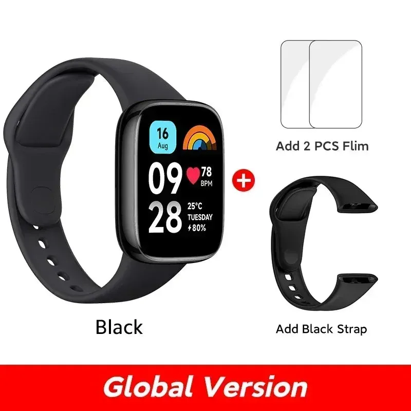 [World Premiere] Xiaomi Redmi Watch 3 Active1.83'' LCD Display Blood Oxygen Heart Rate Bluetooth Voice Call 100  Sport Modes