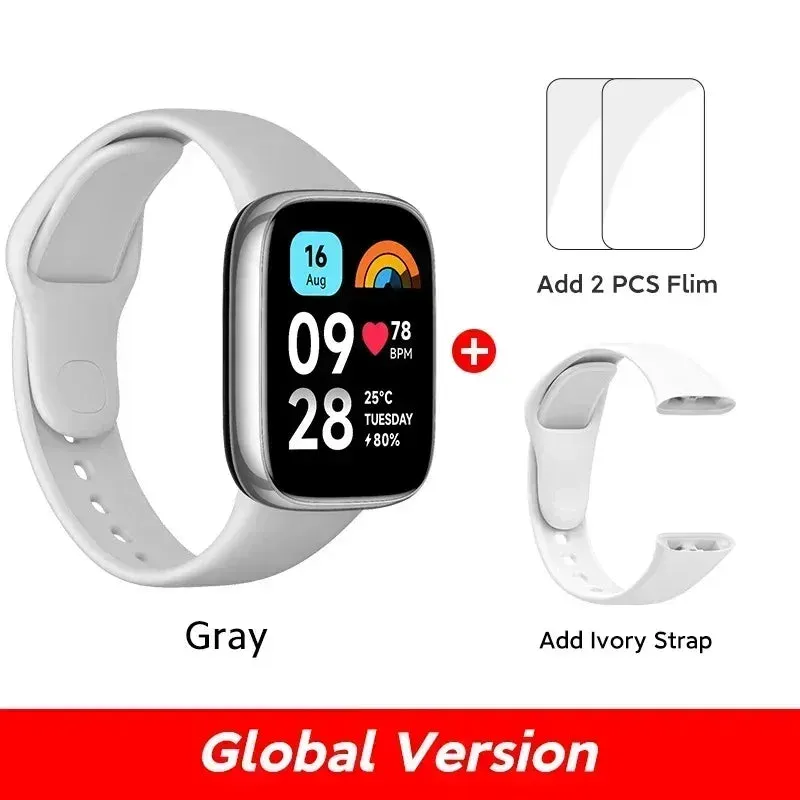 [World Premiere] Xiaomi Redmi Watch 3 Active1.83'' LCD Display Blood Oxygen Heart Rate Bluetooth Voice Call 100  Sport Modes