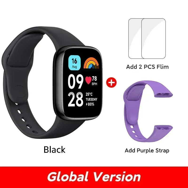 [World Premiere] Xiaomi Redmi Watch 3 Active1.83'' LCD Display Blood Oxygen Heart Rate Bluetooth Voice Call 100  Sport Modes