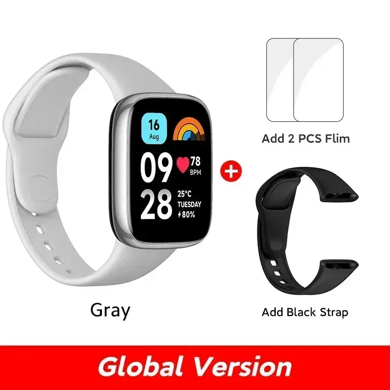 [World Premiere] Xiaomi Redmi Watch 3 Active1.83'' LCD Display Blood Oxygen Heart Rate Bluetooth Voice Call 100  Sport Modes