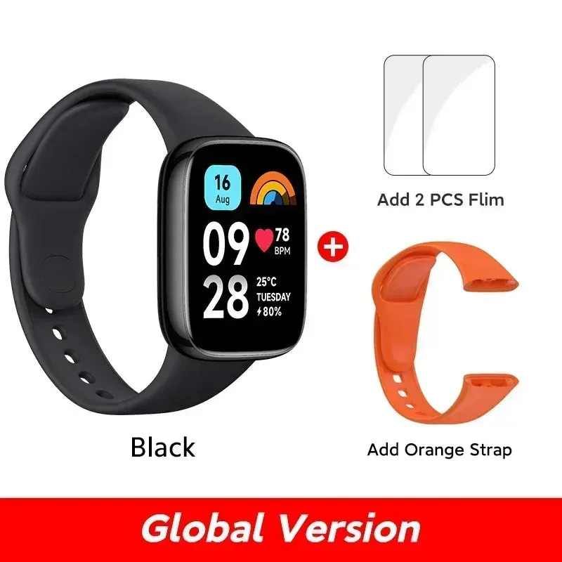 [World Premiere] Xiaomi Redmi Watch 3 Active1.83'' LCD Display Blood Oxygen Heart Rate Bluetooth Voice Call 100  Sport Modes