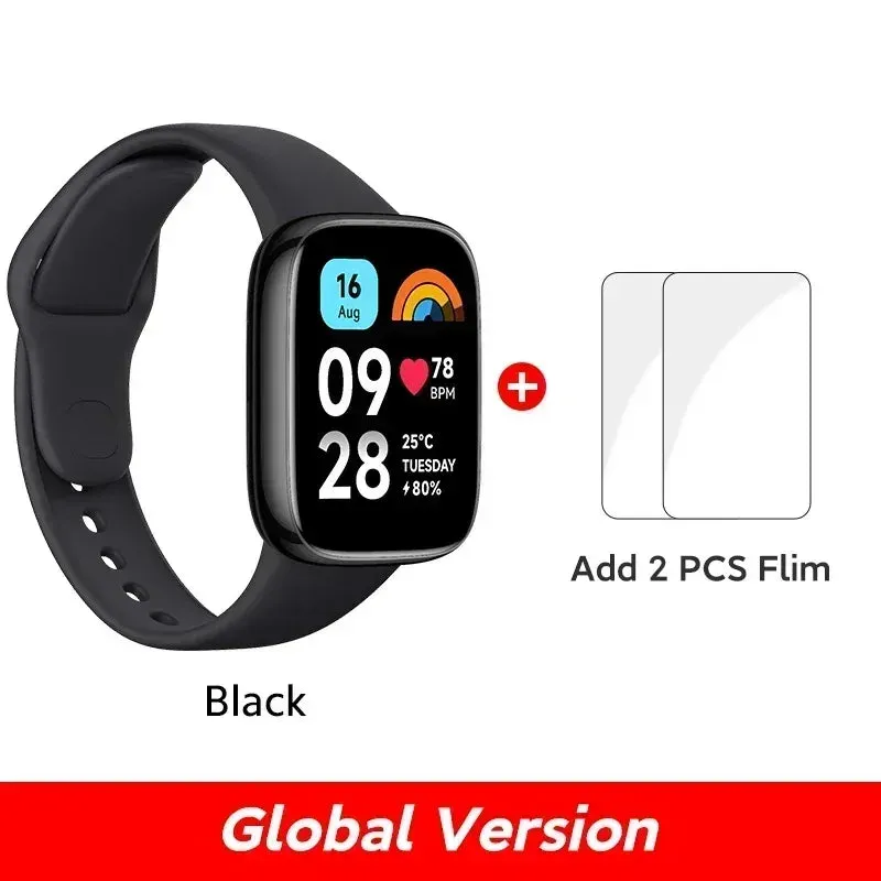 [World Premiere] Xiaomi Redmi Watch 3 Active1.83'' LCD Display Blood Oxygen Heart Rate Bluetooth Voice Call 100  Sport Modes