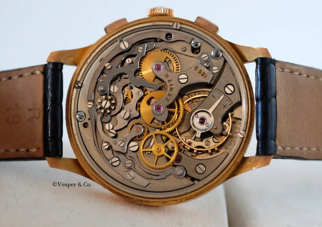 Zenith 1950s Chronograph in Rose Gold