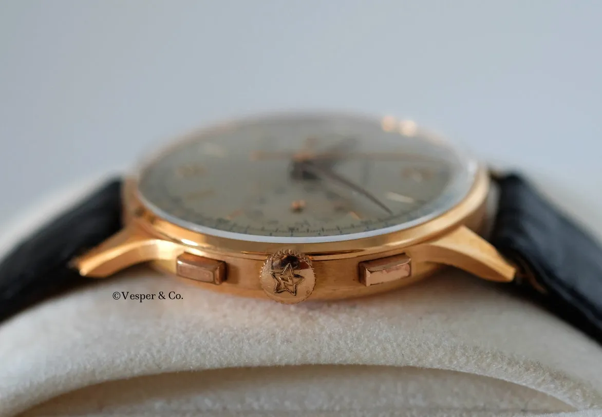 Zenith 1950s Chronograph in Rose Gold