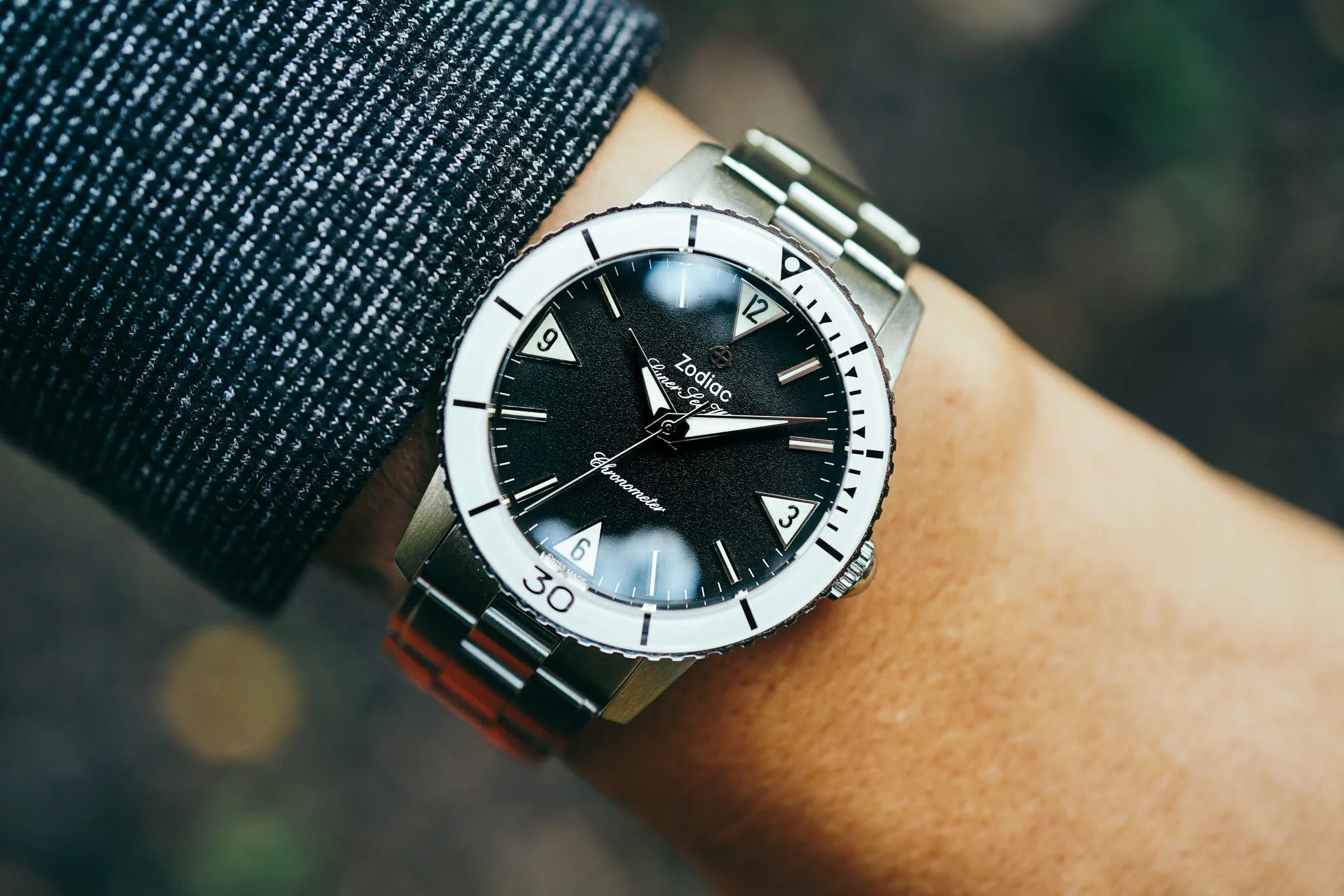 Zodiac Super Sea Wolf Topper Limited Edition "White Wolf" ZO9208