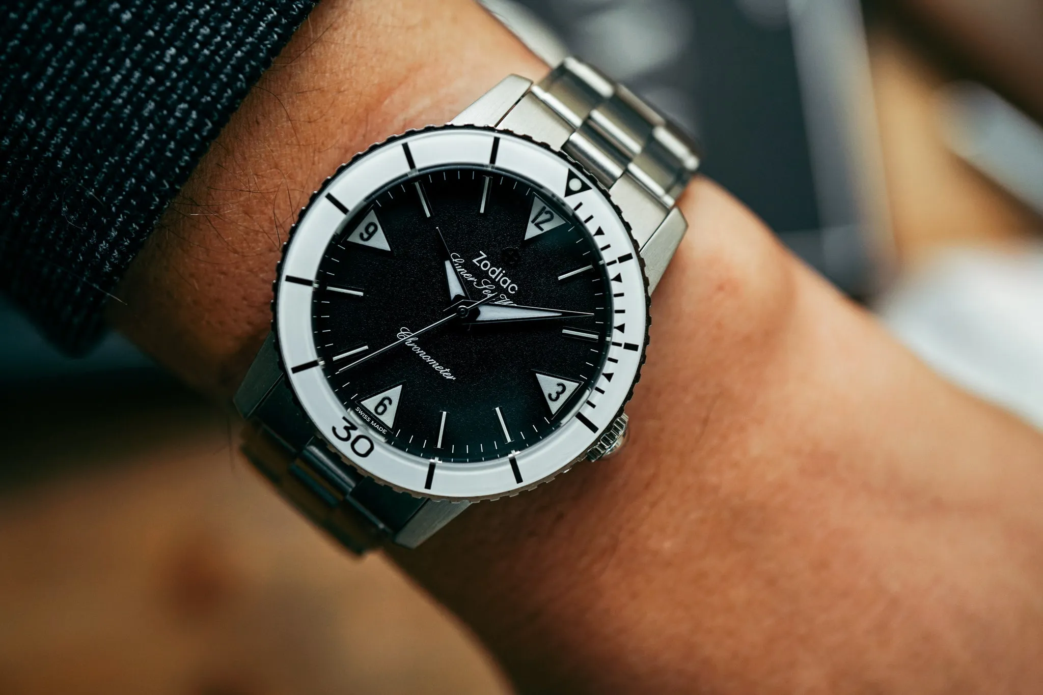 Zodiac Super Sea Wolf Topper Limited Edition "White Wolf" ZO9208