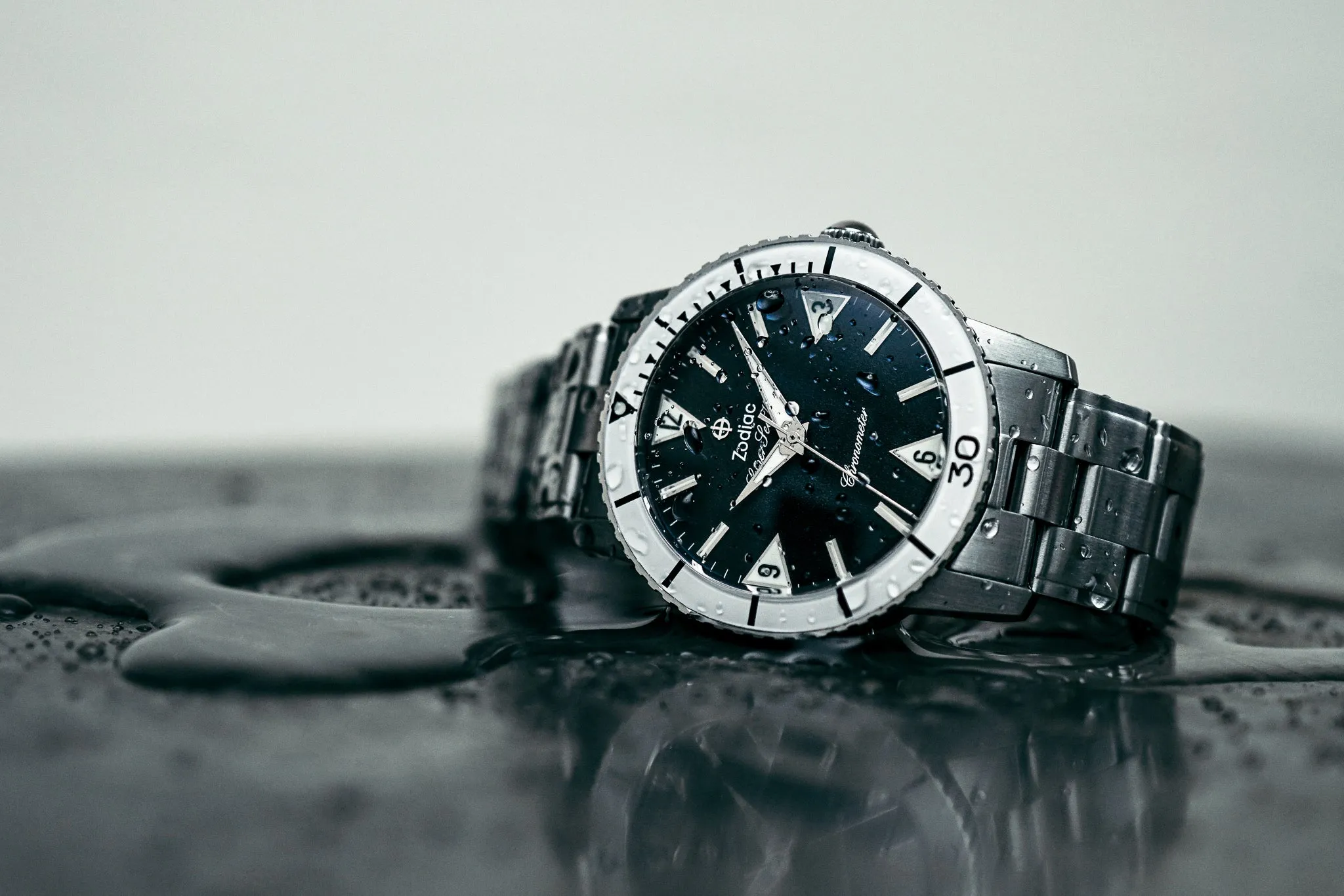 Zodiac Super Sea Wolf Topper Limited Edition "White Wolf" ZO9208
