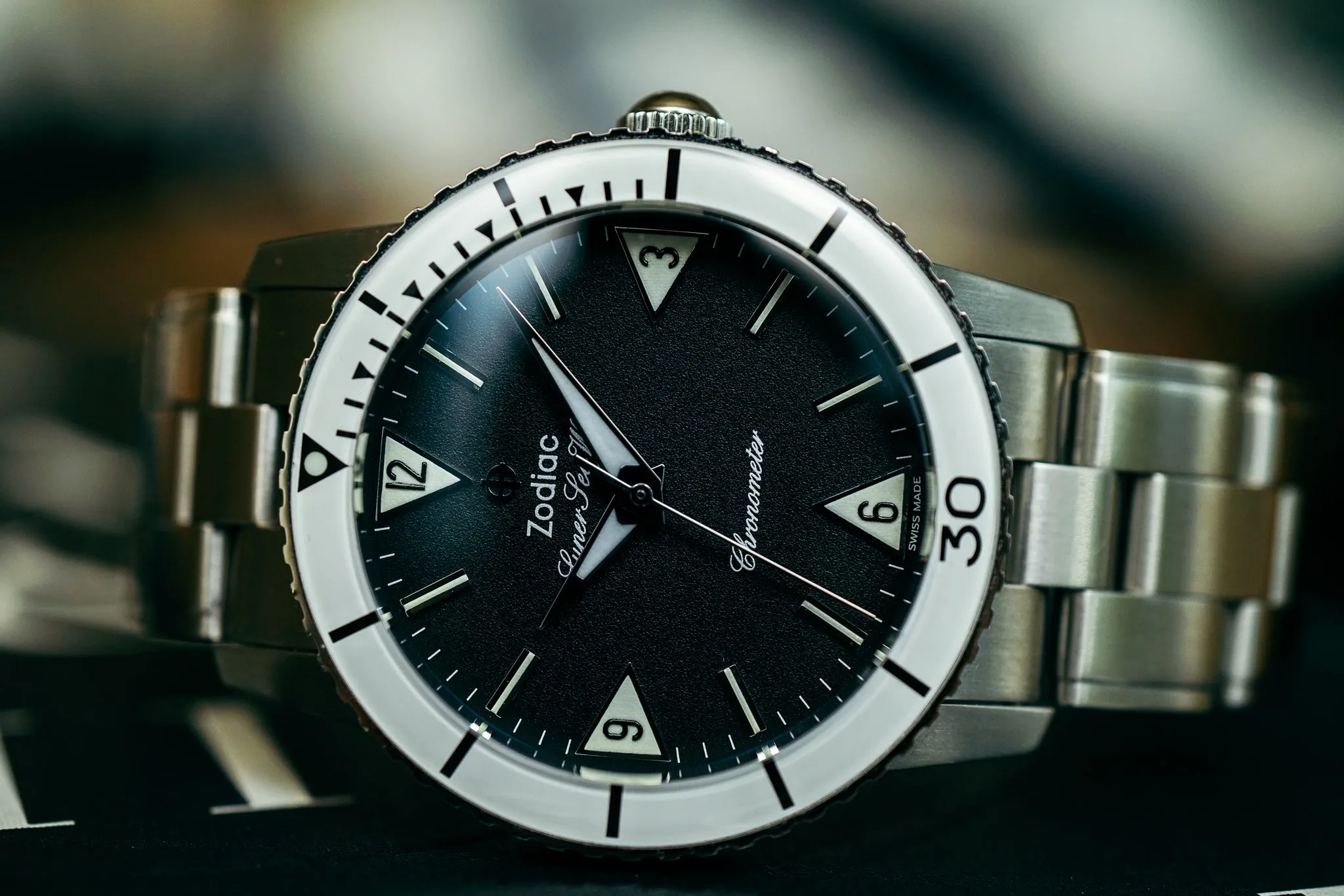 Zodiac Super Sea Wolf Topper Limited Edition "White Wolf" ZO9208