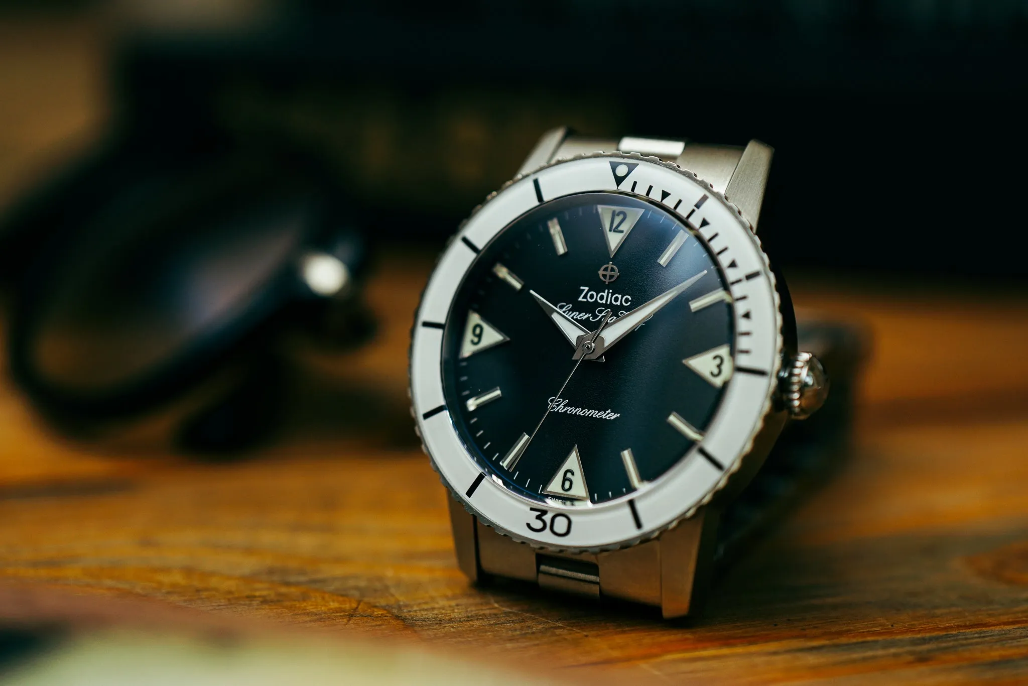 Zodiac Super Sea Wolf Topper Limited Edition "White Wolf" ZO9208